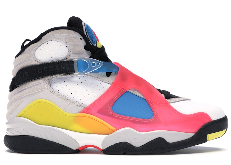 Jordan 8 SP Retro SE White Multicolor Men's - BQ7666-100 - US