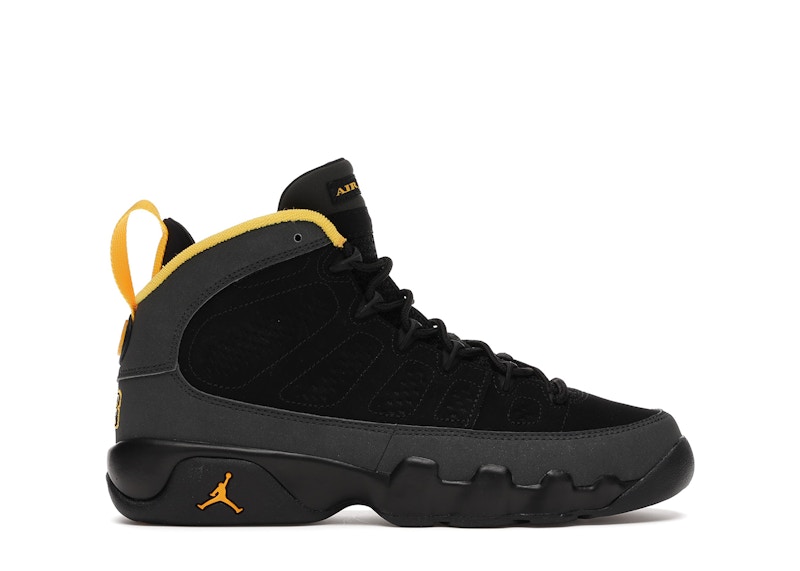 jordan retro 9 gold and white