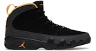 Jordan 9 Retro Dark Charcoal University Gold
