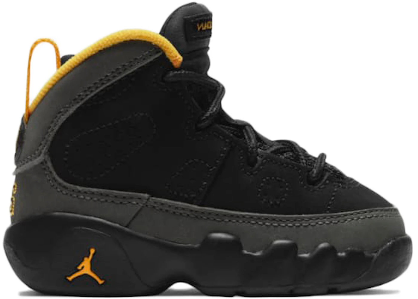 Basketball Shoe Air Jordan 9s University Gold Jordan Retro Dark