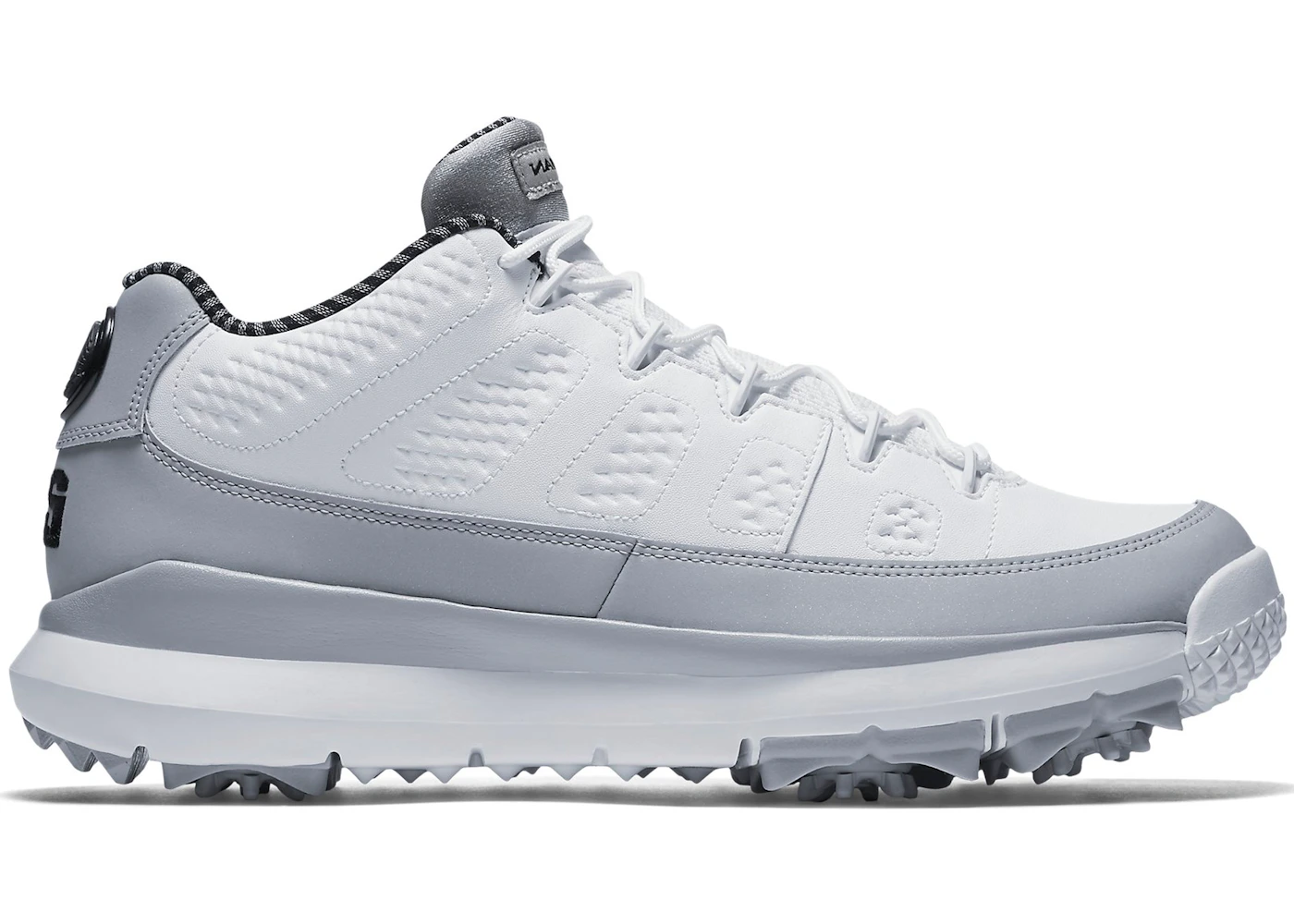 Jordan 9 Retro Golf Cleat Wolf Grey