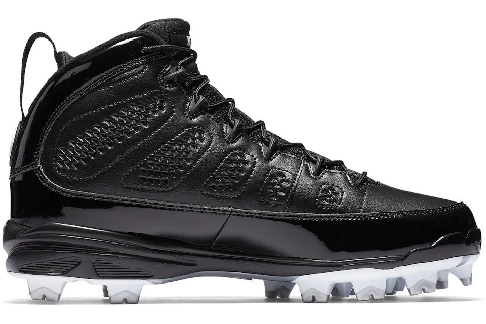 Jordan 9 Retro MCS Cleat RE2PECT Black