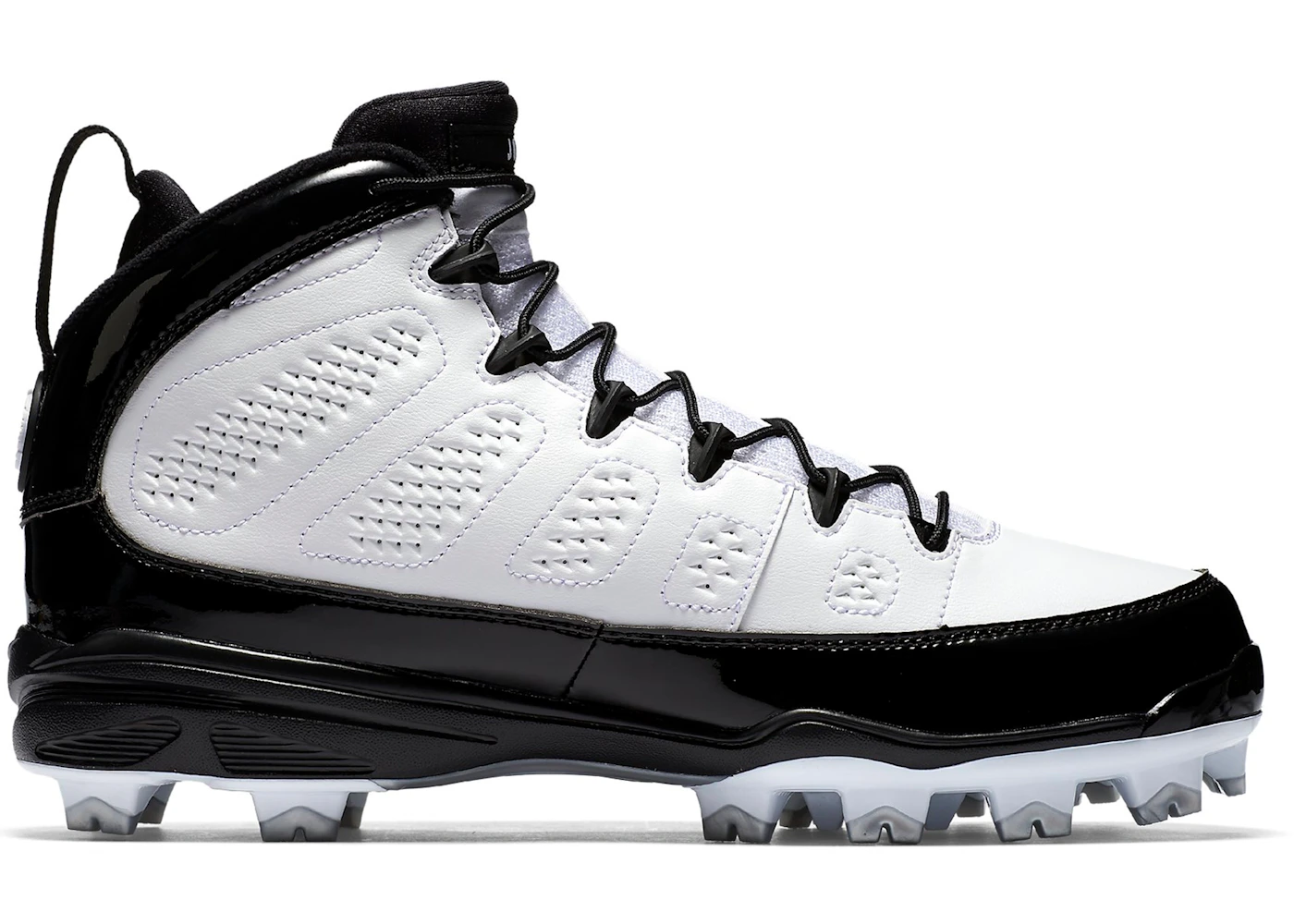 Jordan 9 Retro MCS Cleat RE2PECT White Black Men s AA1264 100 US