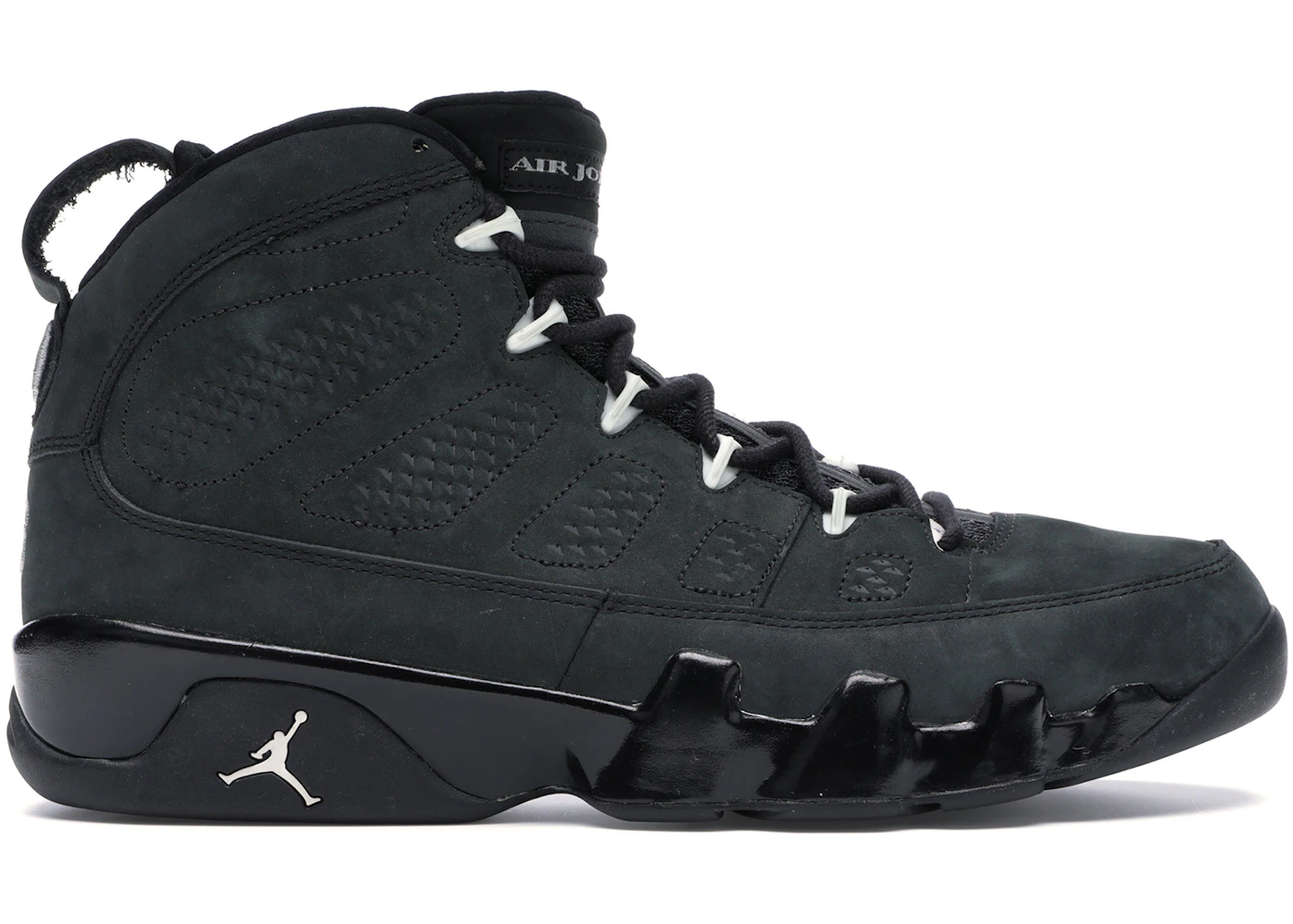 Black jordan nines Clearance