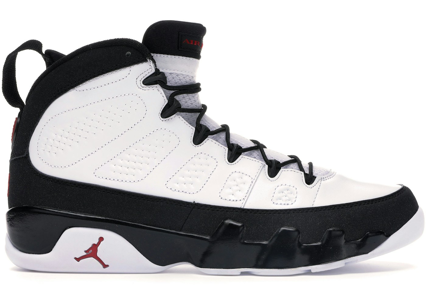Jordan 9 Retro White Black Red (2010) - 302370-102