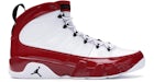 Jordan 9 Retro White Gym Red