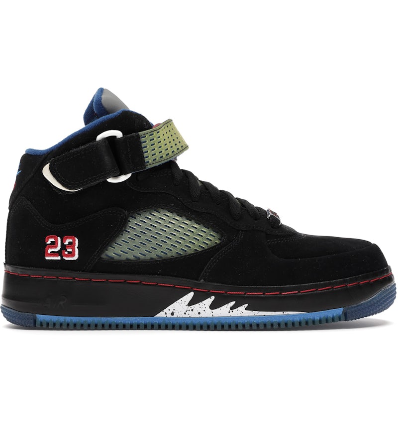 Jordan AJF Black Blue Ribbon Varsity Red Men's 318608-061 US