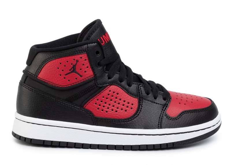 Jordan Access Black Gym Red White GS Kids AV7941 006 US