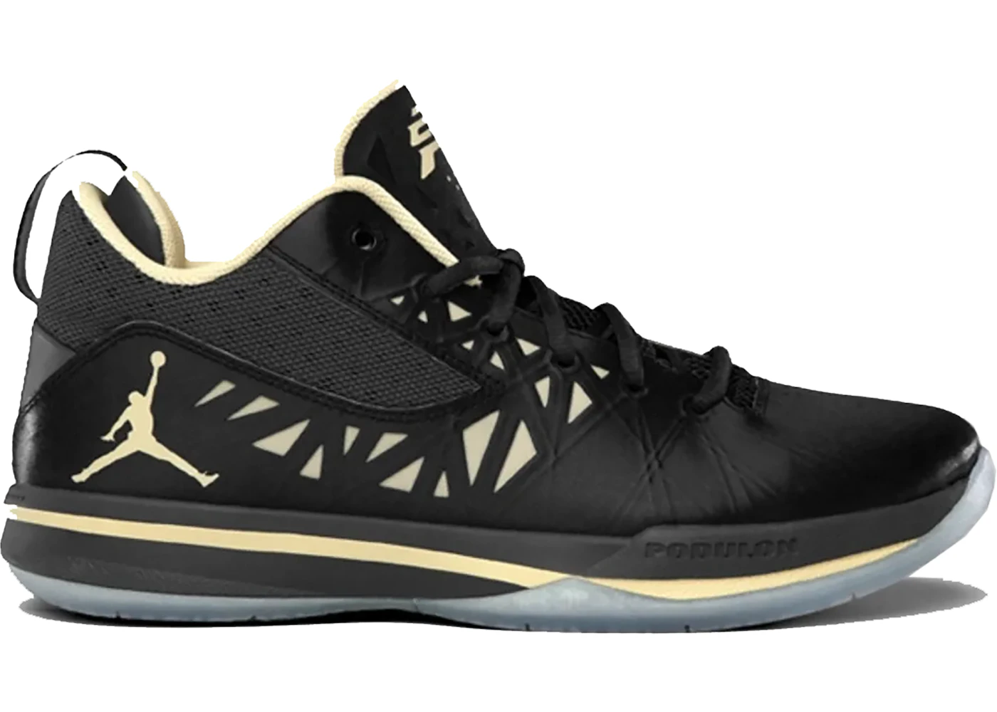 Jordan CP3.V Black Vegas Gold Anthracite