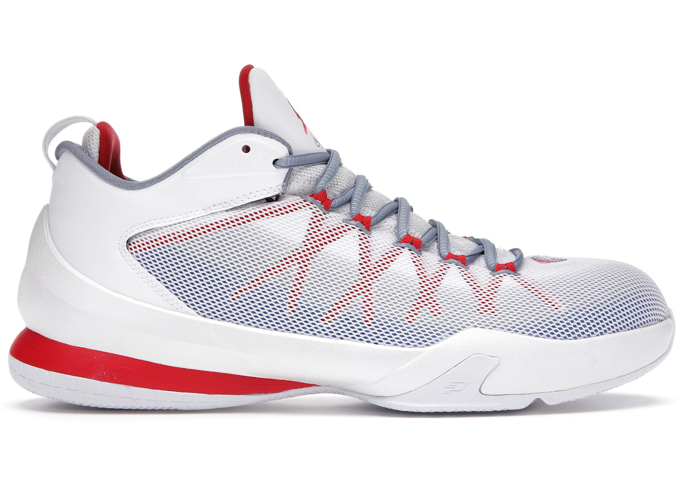 Cp3 shoes red white and blue Clearance