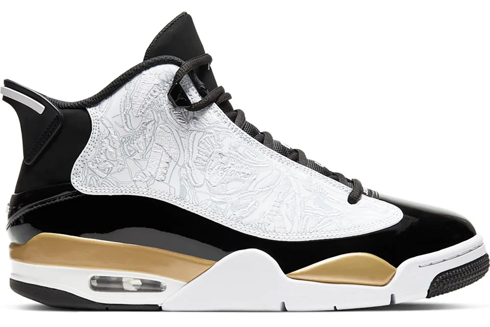Jordan Dub Zero Black Metallic Gold White Men s 311046 005 US