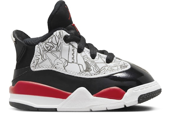 Jordan Dub Zero White Black Fire Red (TD)