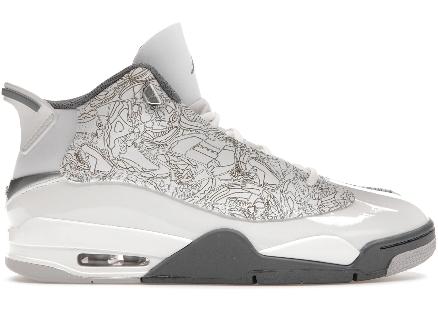 Jordan Dub Zero White Cool Grey Men's 311046-107 US