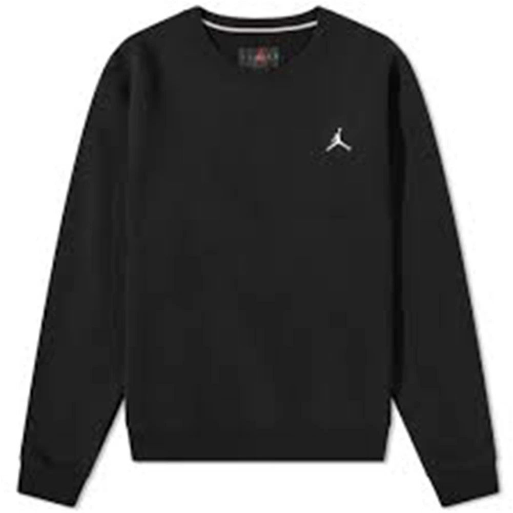 Air Jordan Essentials Fleece Crew Sweat Black Men's - US