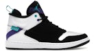 Jordan Fadeaway Black White Grape