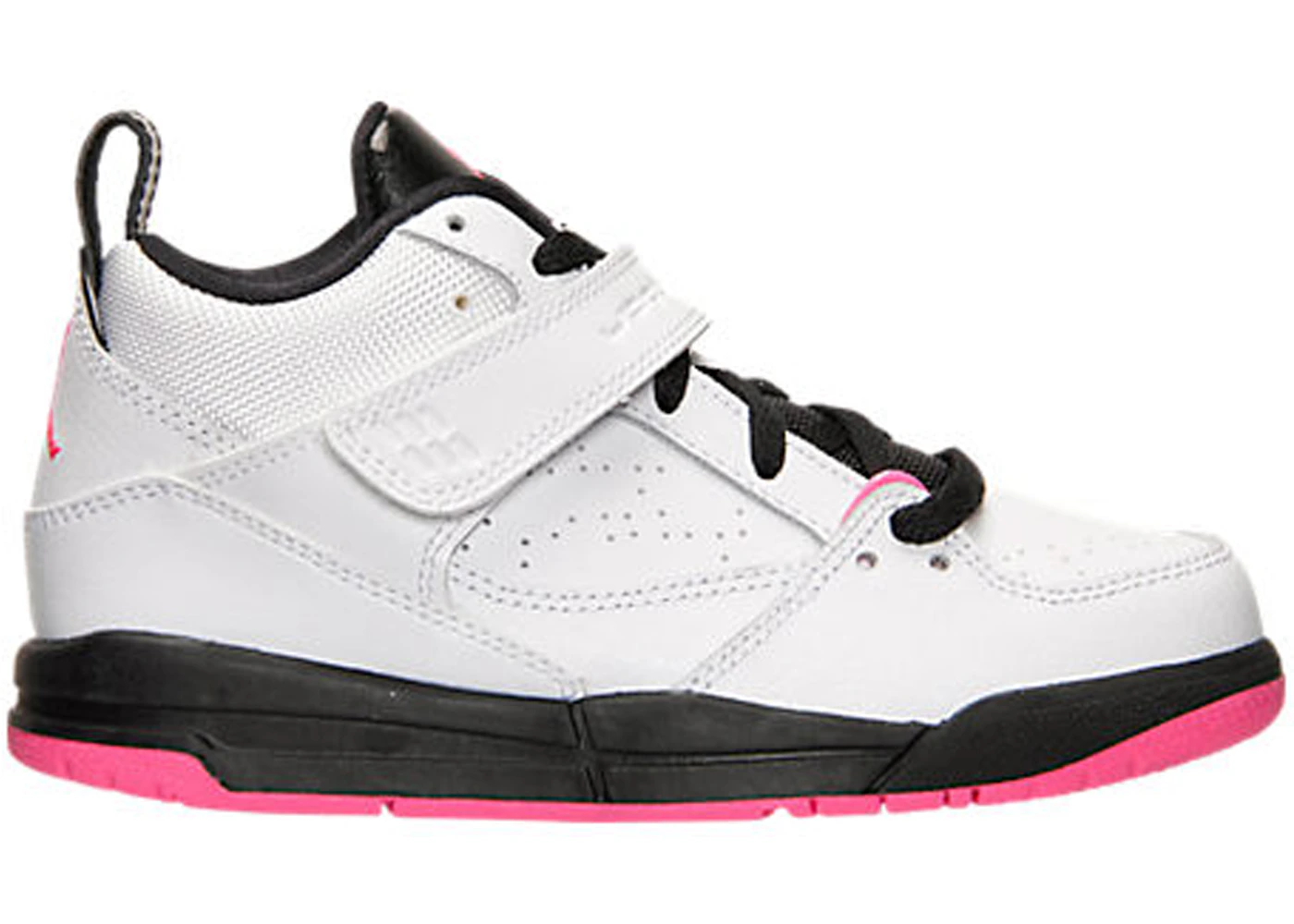 Jordan flight sales black and pink
