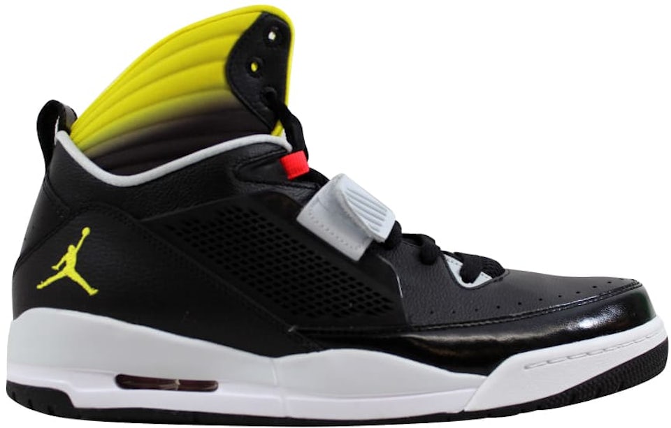 Nike Jordan Flight 97 Mens 9 Vibrant Yellow Pure Platinum Shoes 654265-070