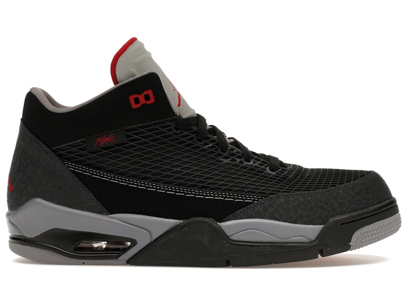 Jordan Flight Club 80s Black Gym Red Anthracite Men's - 599583-003