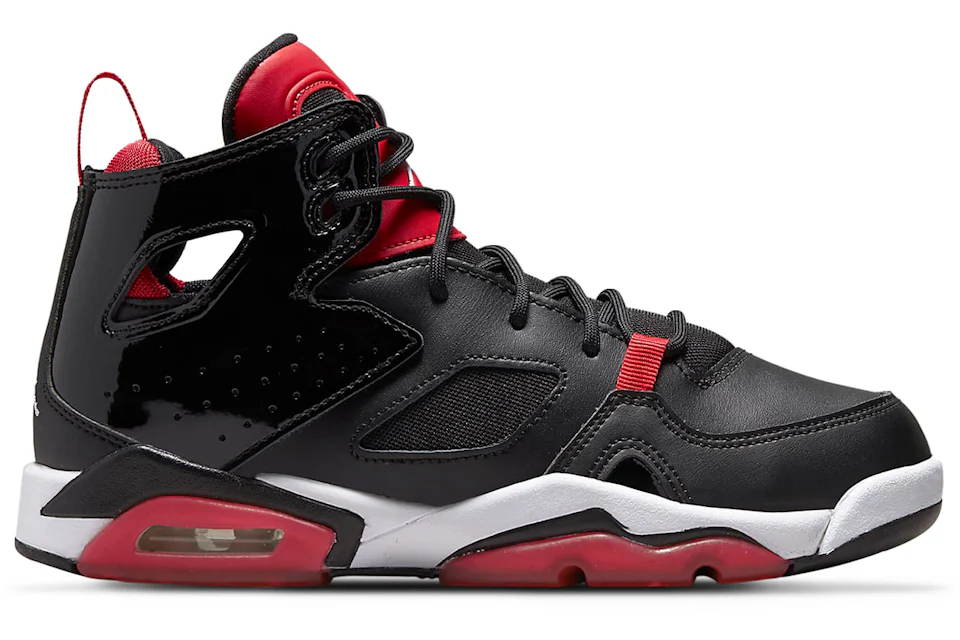 Jordan Flight Club 91 Black University Red White (GS) Kids' - DM1685-006 - US