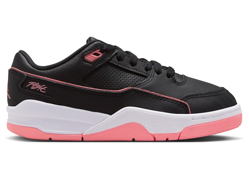 black and pink jordan flights