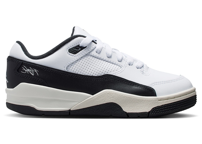 Jordan Flight Court White Black (GS) - HF3333-112 - US