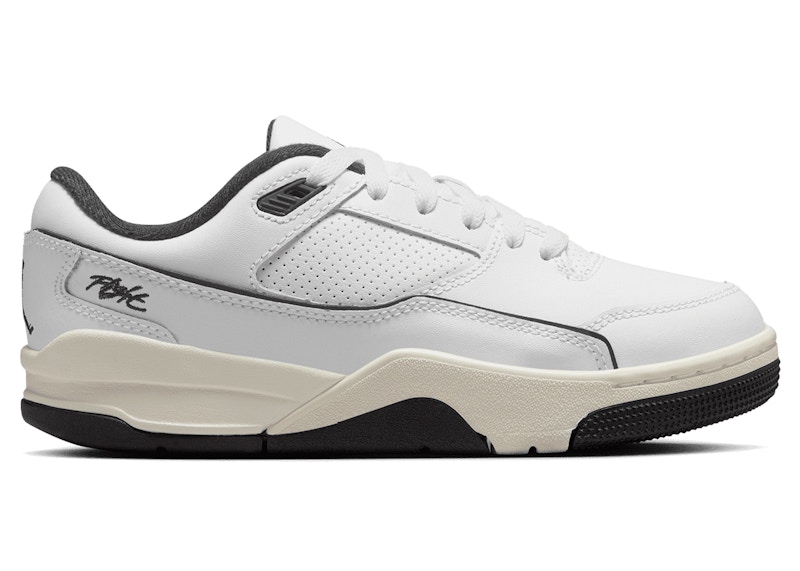 Jordan Flight Court White Sail Black Men's - HF3255-100 - US