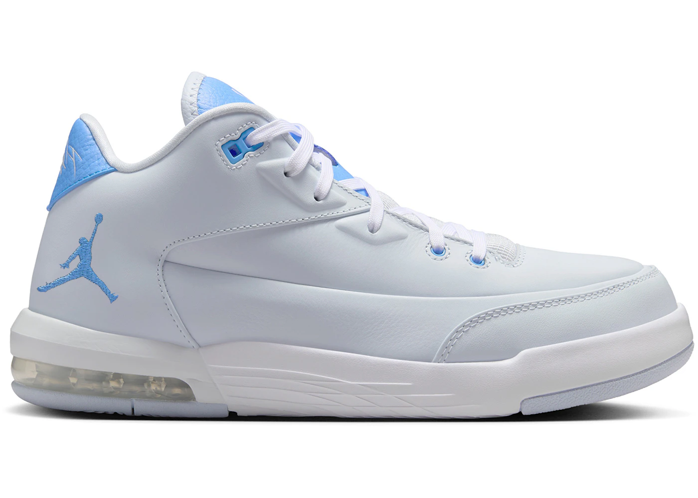 Blue Nike Flight Legend Jordan Flight Origin Pure Platinum White