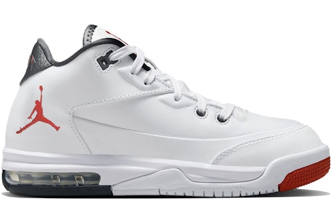 White Jordan Flight With Strap Jordan Flight Club 91 White Cement