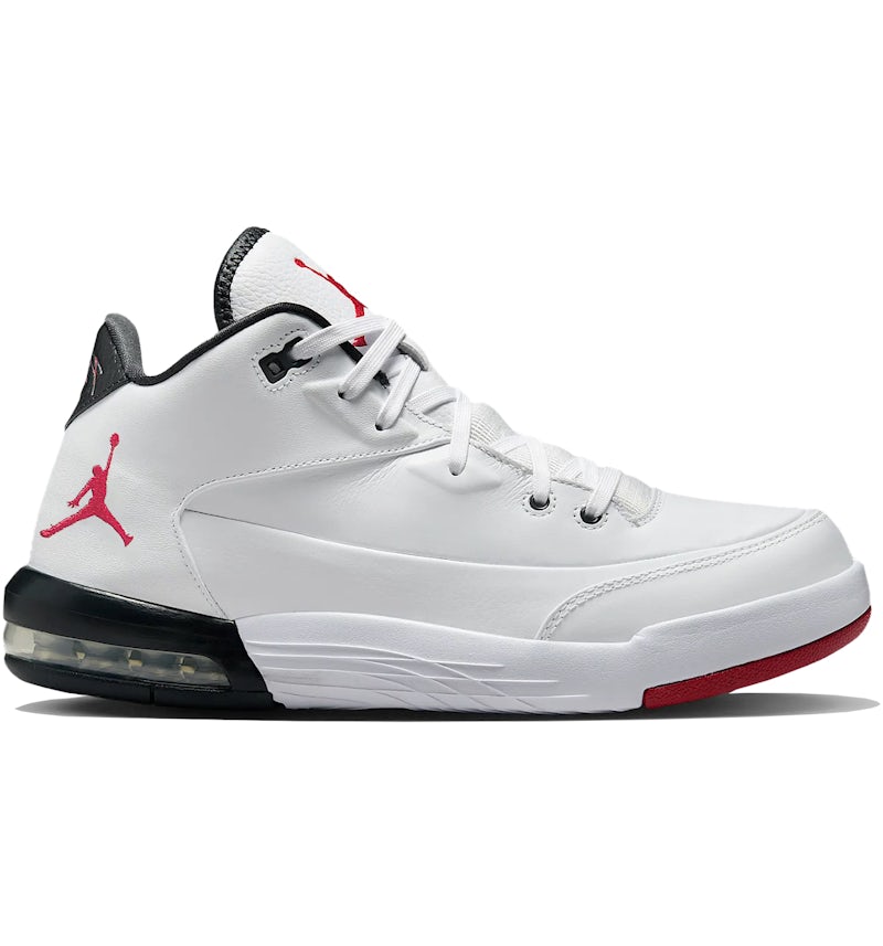Jordan Flight Origin White Black Gym Red Men's IB3698-100 US