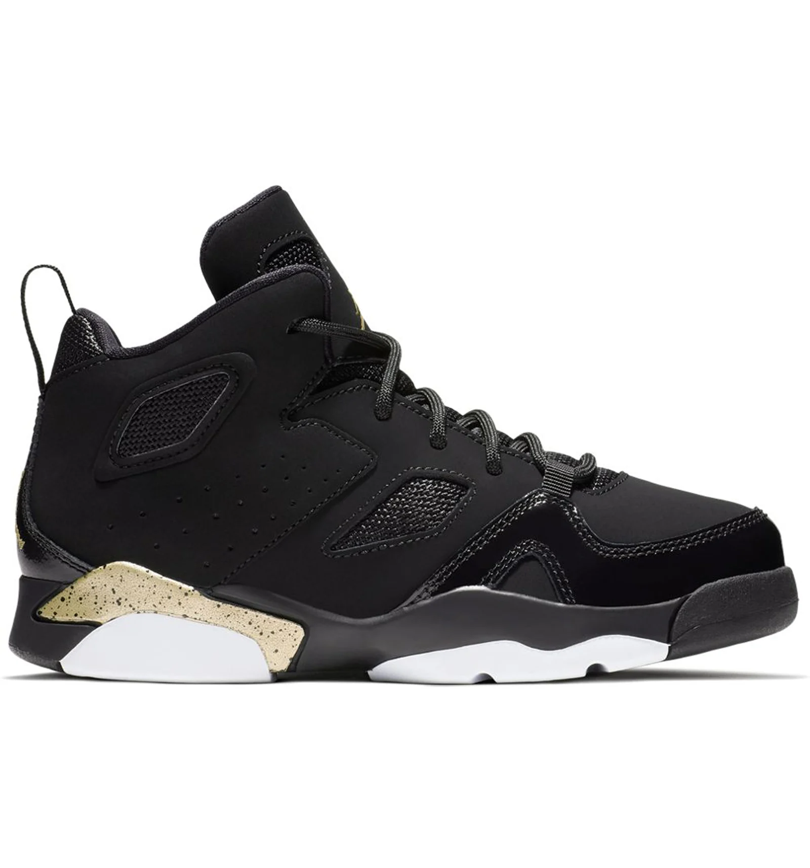 Jordan Flightclub 91 Black Metallic Gold PS Kids 555470 031 US