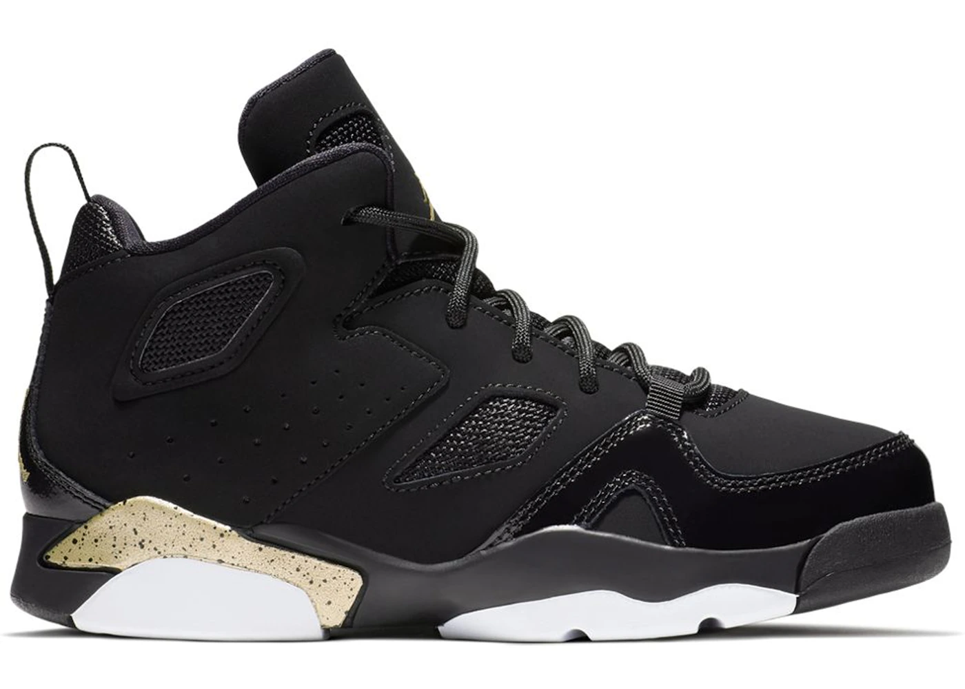 Jordan Flightclub 91 Black Metallic Gold PS Kids 555470 031 US