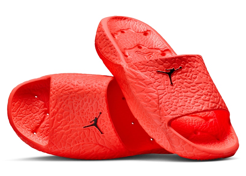 Jordan Franchise Shower Slide Hot Lava Black - HQ2163-800