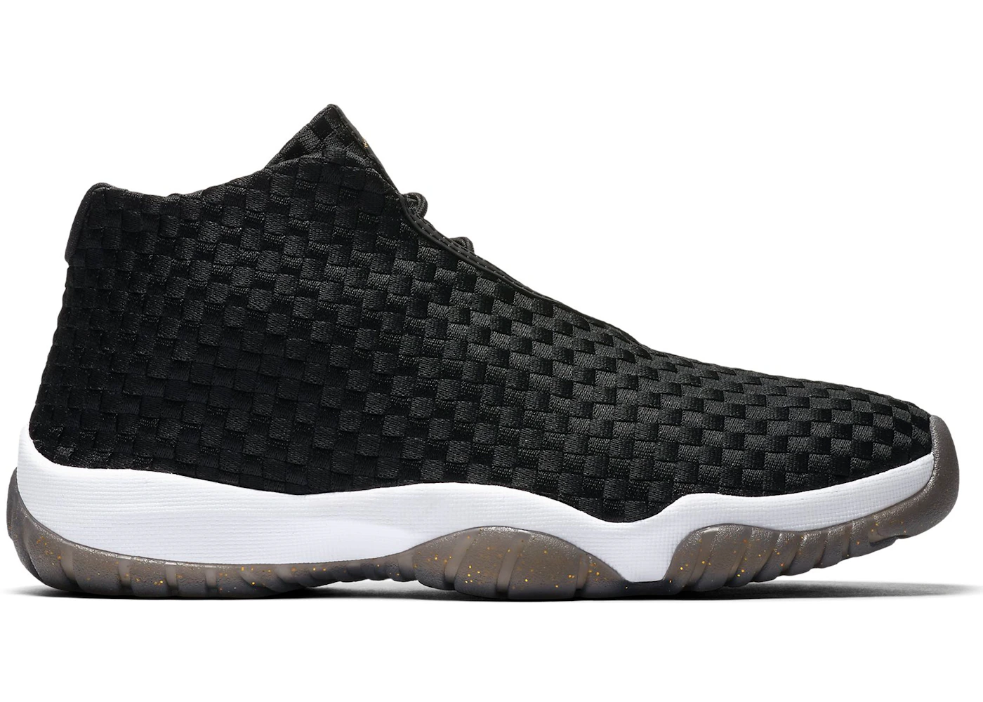 Air jordan future top black and gold