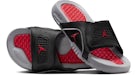 Jordan Hydro 4 Retro Black Cement Grey Fire Red (GS)