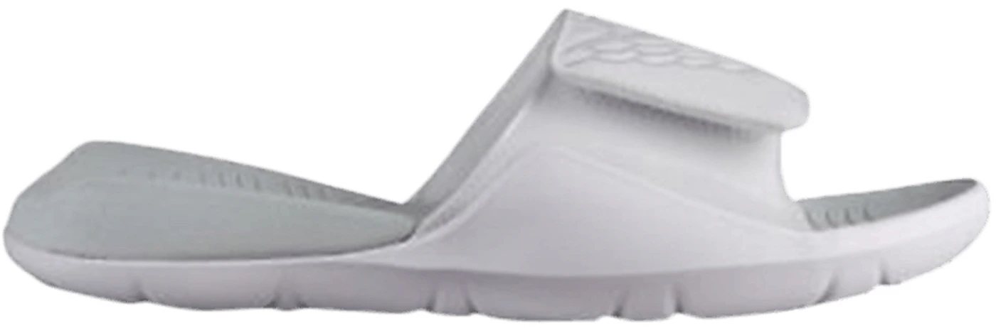 Jordan Hydro 7 Slides White Platinum (GS) Kids' - AA2516-100 - US