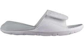 Jordan Hydro 7 Slides White Platinum (GS)