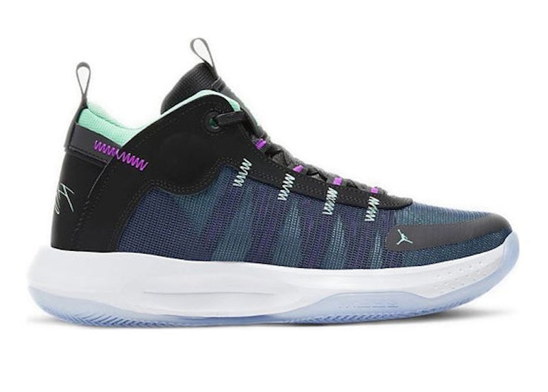 Jordan Jumpman 2020 Black Green Glow Blue Void