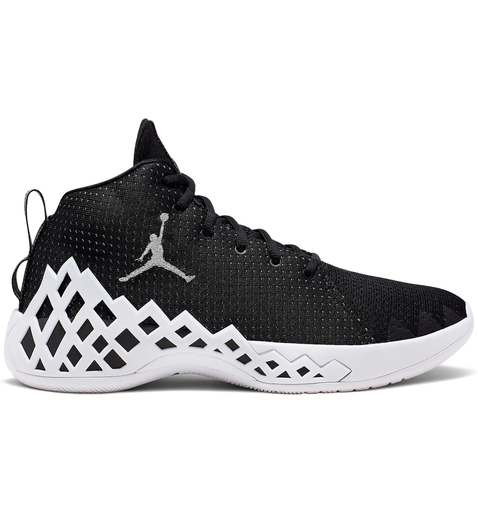 Jordan Jumpman Diamond Mid Black White Men s CI1204 001 US