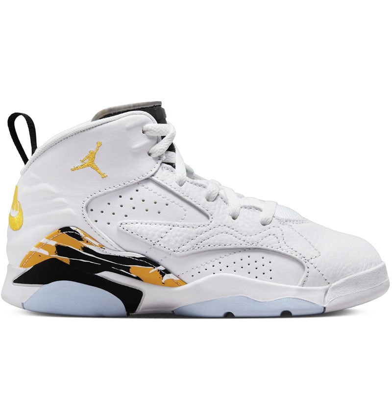 Jordan Jumpman MVP White Black Yellow Ochre (PS) DZ5578-107 US