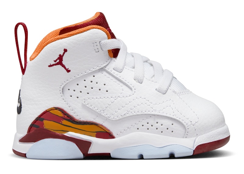 Jordan Jumpman MVP White Vivid Orange Black Cardinal Red (TD