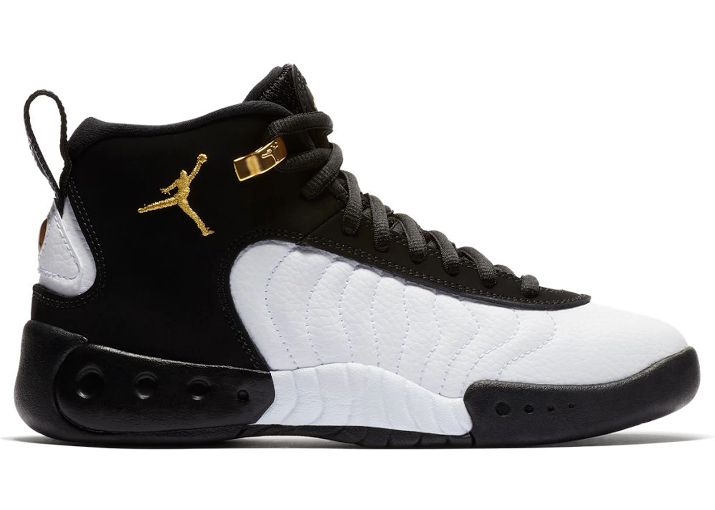 Jordan Jumpman Pro Black Gold White (GS) Kids' - 907973-032 - US