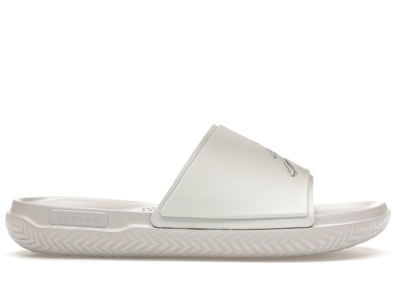 Pre-owned Jordan Men's Jumpman Slide Sneakers In Neutral Grey/metallic Silver