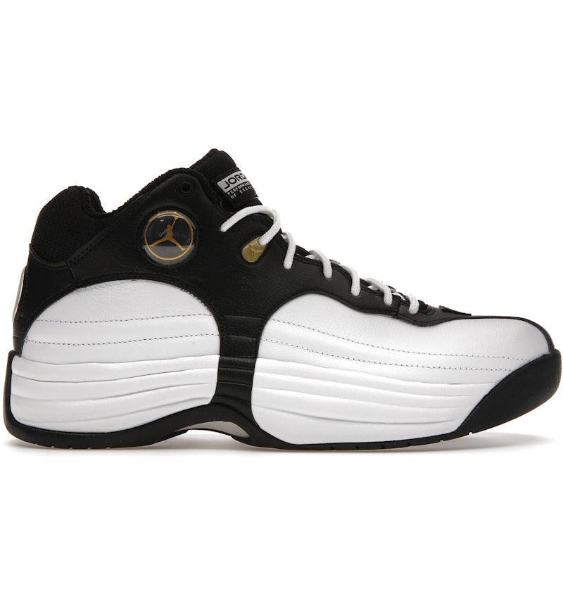 Jordan Jumpman Team White Black Gold Men's CZ9171-101 US