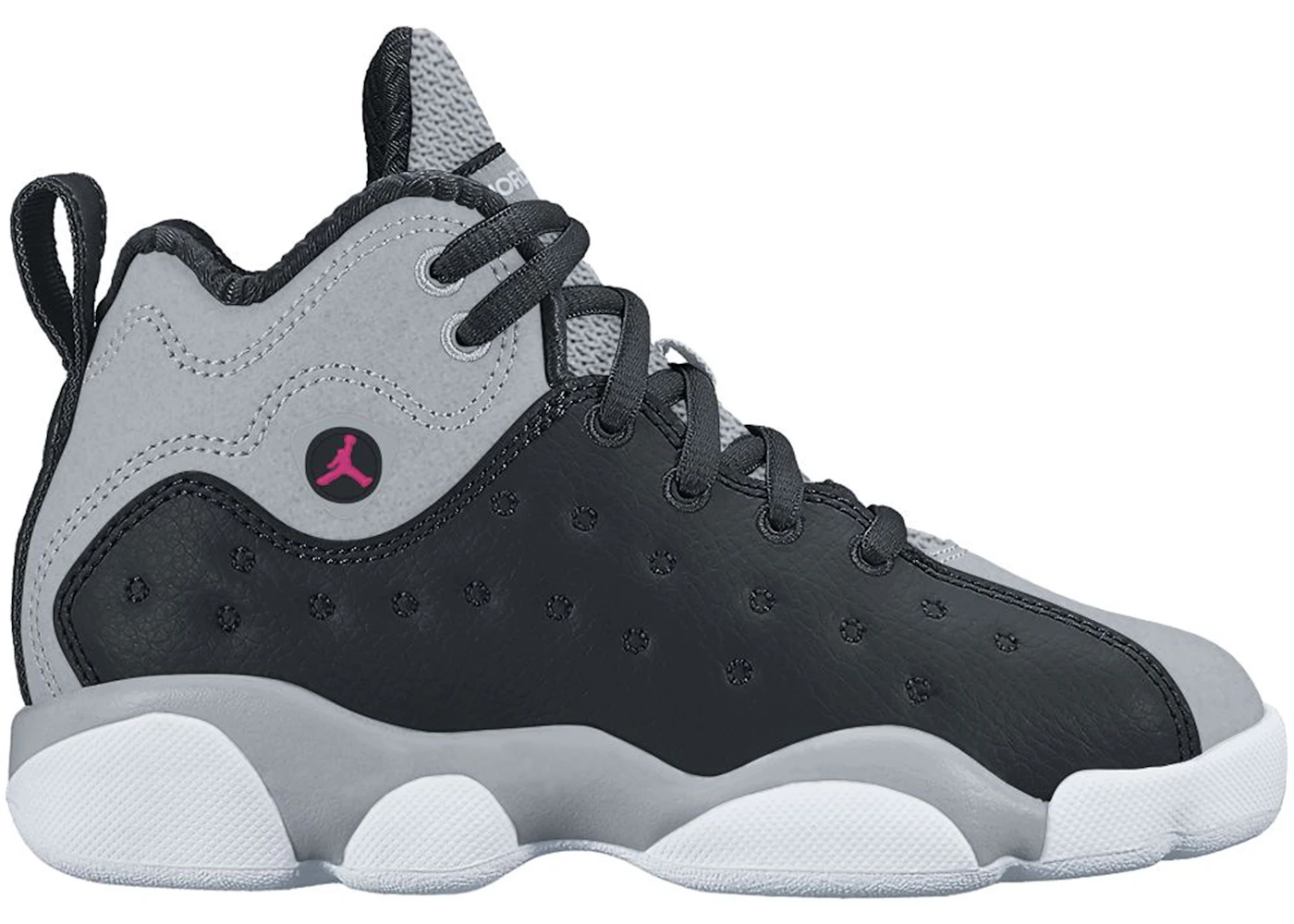 Jordan Jumpman Team 2 Black Vivid Pink Wolf Grey PS 845202 007 US