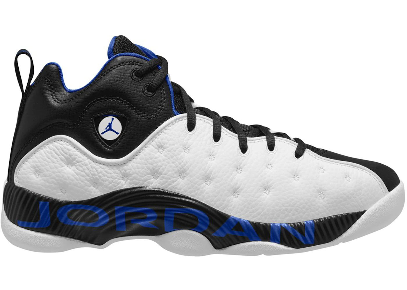 Jordan Jumpman Team II White Black Game Royal Men's - DZ7294-104 - US