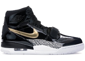 Jordan Legacy 312 Black Gold Patent Av3922 007 Jordan Legacy 312 Black Gold Patent Av3922 007