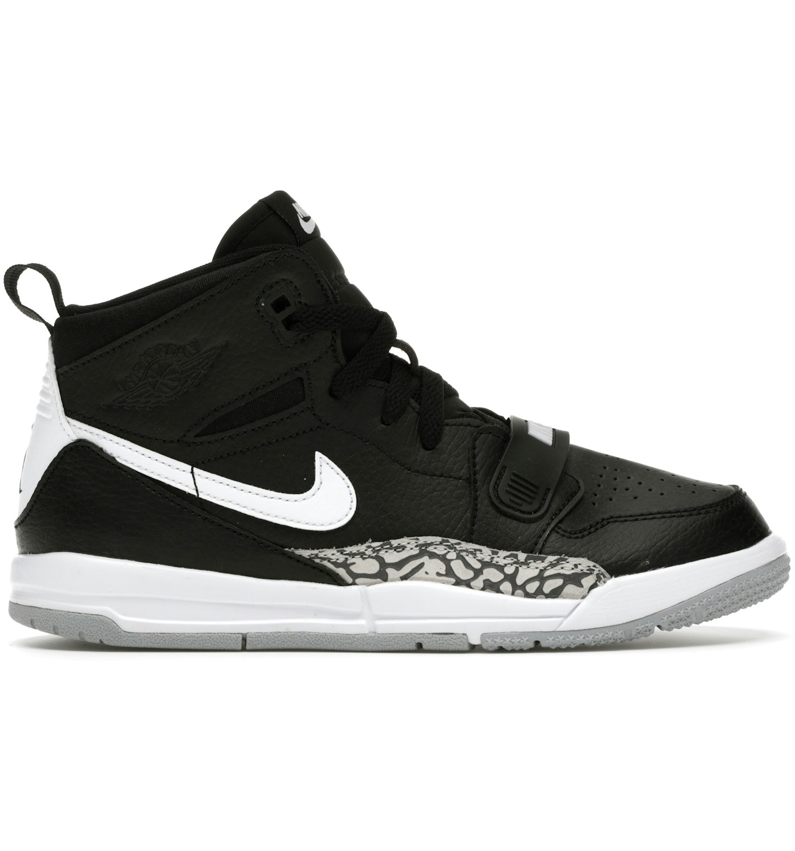 Jordan Legacy 312 Black White (PS) Kids' - AT4047-001 - US