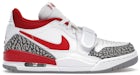 Jordan Legacy 312 Low White Cement Gym Red (Women's)