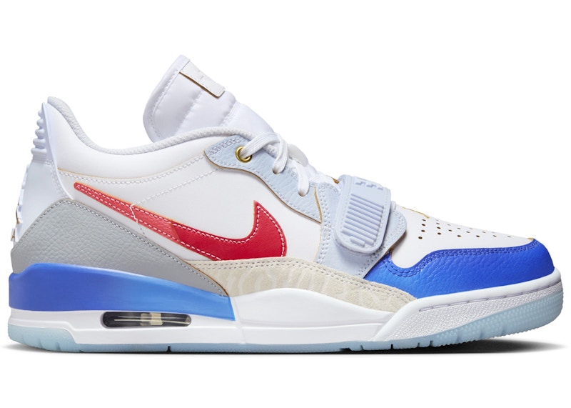 Jordan Legacy 312 Low White Game Royal University Red メンズ