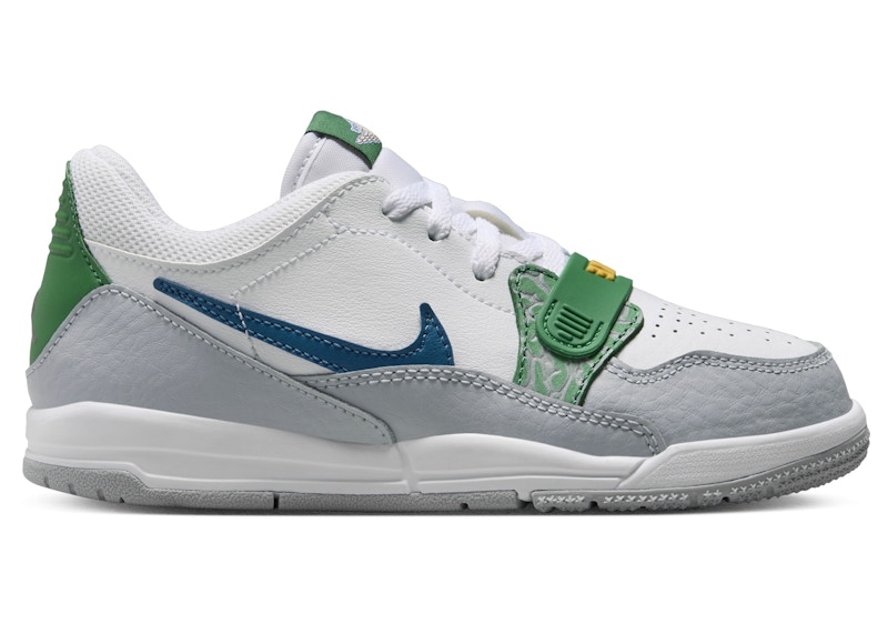Jordan Legacy 312 Low White Wolf Grey Pine Green Industrial